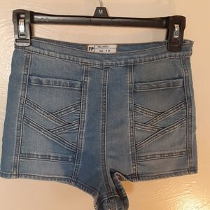 Free People High Waisted Booty Jean Short